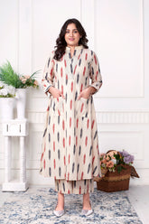CLASSIC IKAT COTTON COORD SET